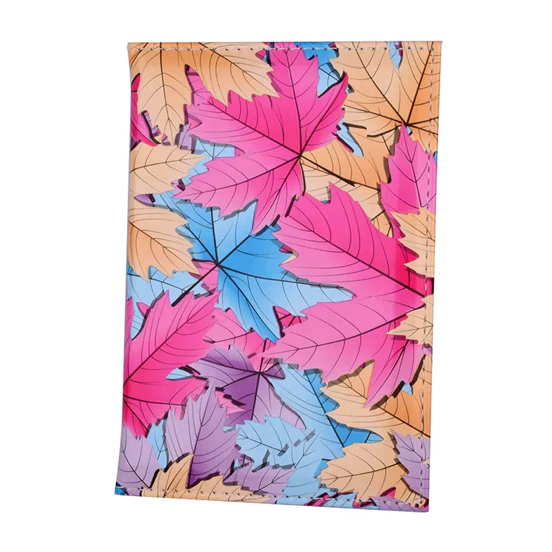 Чехол для паспорта с Кленовым листом кожаный чехол кошелек мужчин и женщин