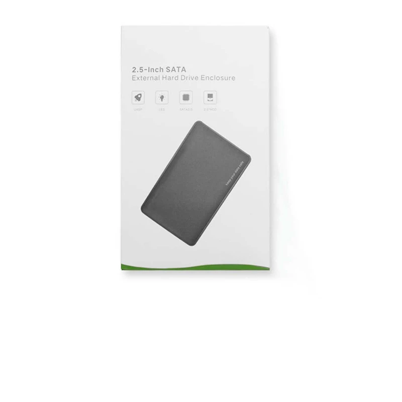 2 5 дюймовый Корпус внешнего жесткого диска Sata III к USB Type C для Hdd/Ssd установка без