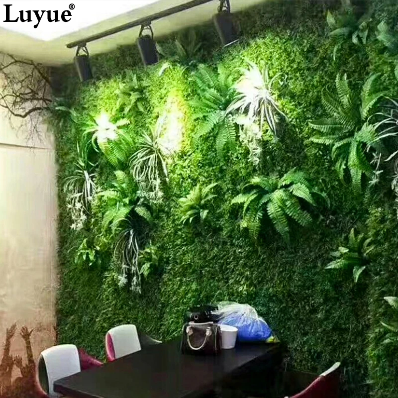 

Artificial Plant Wall Plant Accessories Green plants Grass Subtropical plant table decoration wall hotel accessories