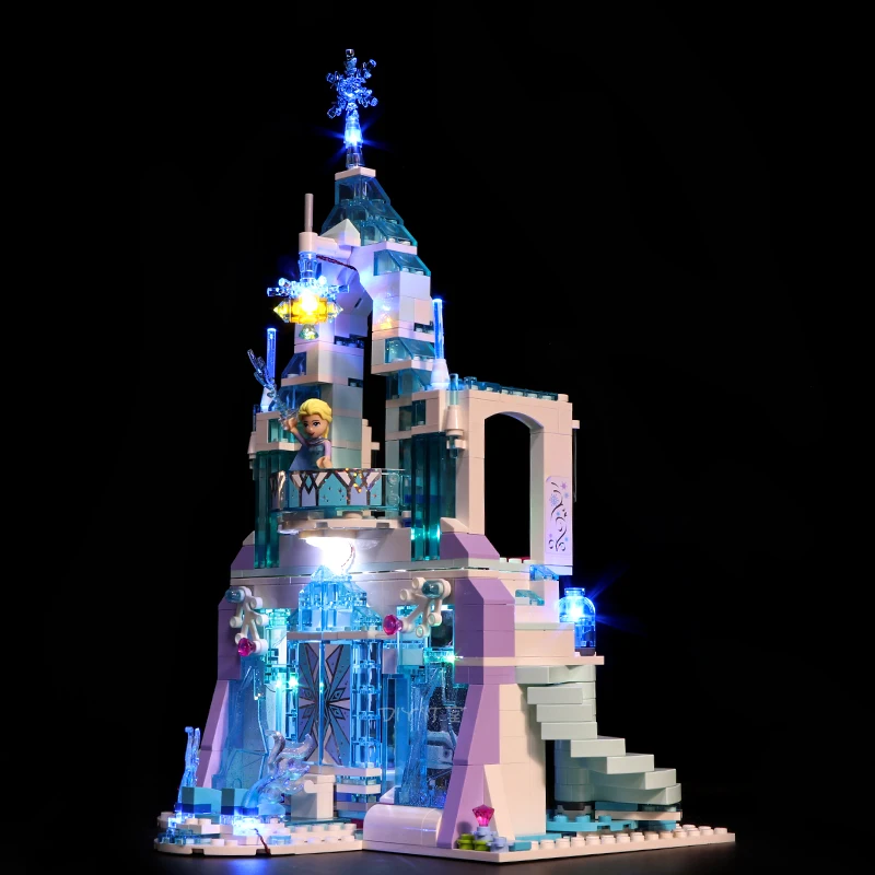 Светодиодный светильник комплект совместимый для 41148 друг Снежный мир 25002 Эльзы