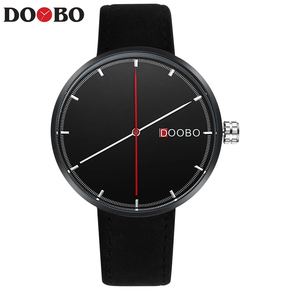 

Relogio Masculino Mens Watches Top Brand Luxury Men Military Sport Wristwatch Leather Quartz Watch erkek saat DOOBO Hours