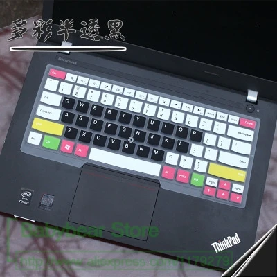 14 дюймов клавиатура протектор кожного покрова для lenovo ThinkPad S2 S3 E485 T470 T480 E480 T480S R480 t450S t460p L460 T460 T470S - Цвет: candyblack