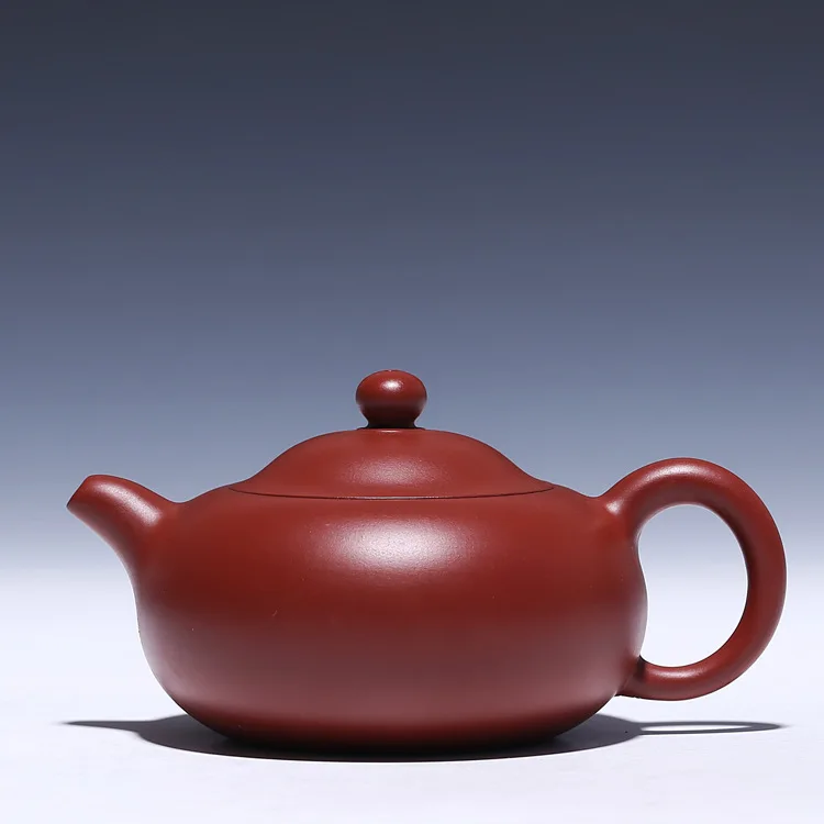 

H2251 Yixing masters Xu Pingquan handmade teapot teapot authentic Zhu Ni Dahongpao jade milk pot!