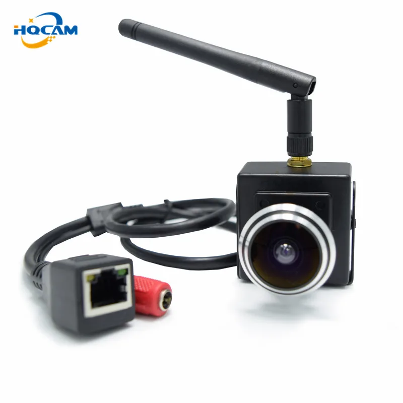 HQCAM CAMHI 720P Мини Wi Fi IP камера беспроводная веб 1 78 мм широкоугольный объектив рыбий