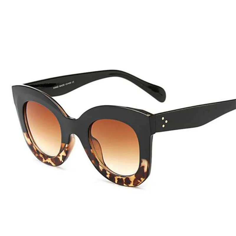 ZXTREE Женские винтажные солнцезащитные очки с заклепками большие в оправе UV400