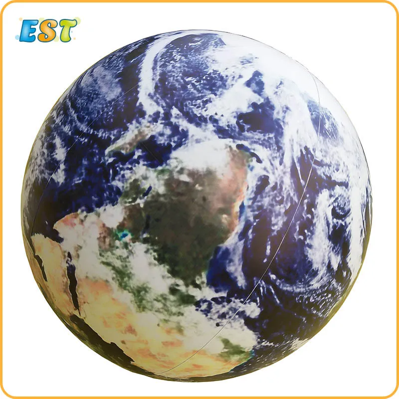 1 m гигантский Earthball надувные Планета земля шар глобуса мир мяч в темно