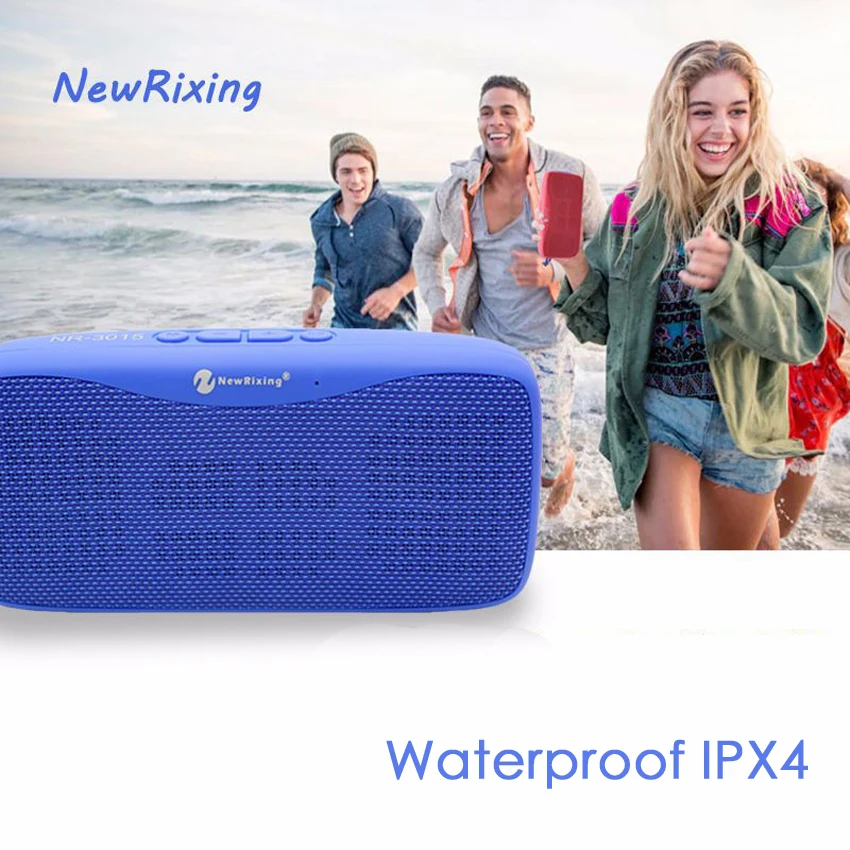 Новинка 2018 IPX4 водонепроницаемые портативные наружные Беспроводные Bluetooth колонки
