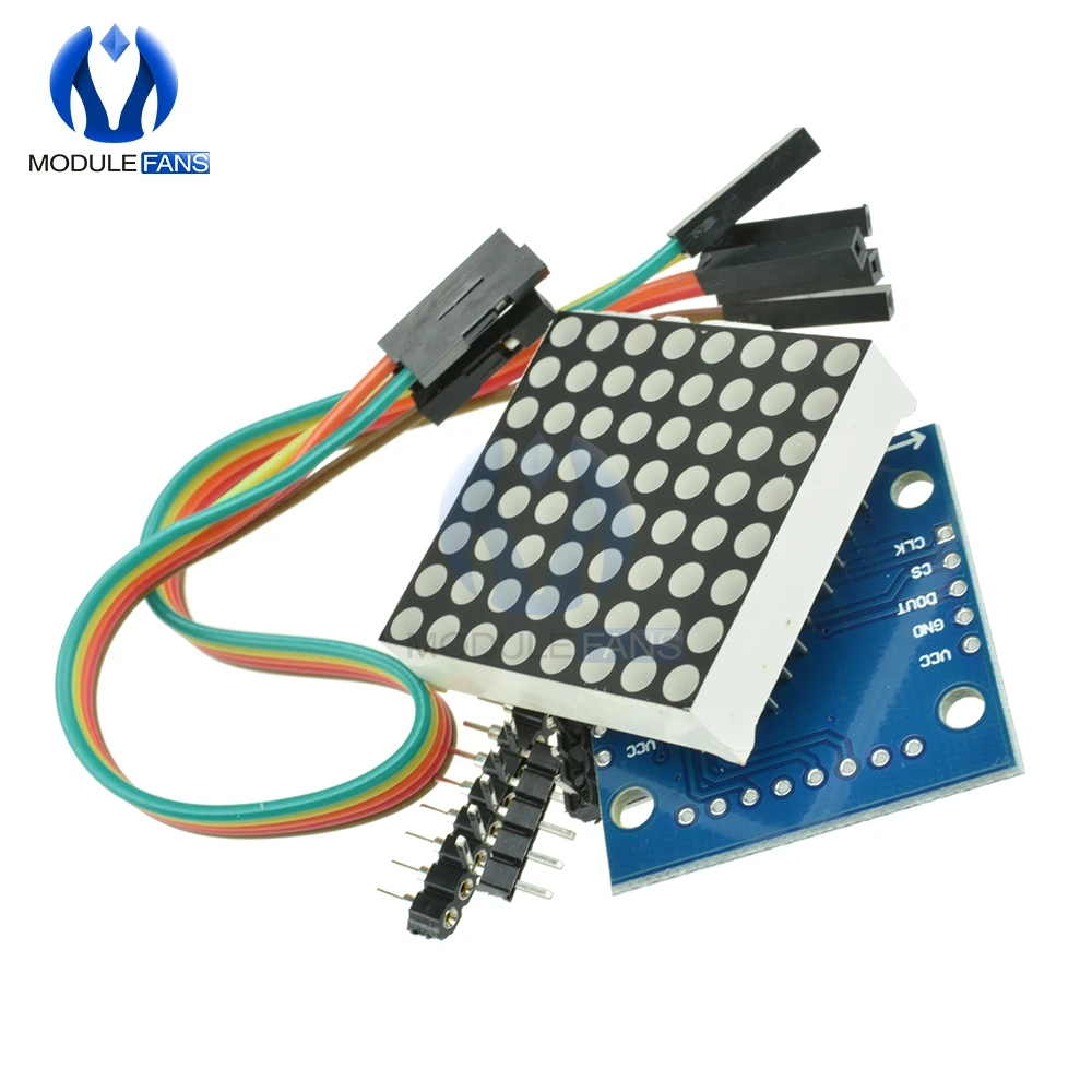 DC 5V MAX7219 8*8 8x8 точечная матрица модуль драйвера вывода катода MCU плата управления