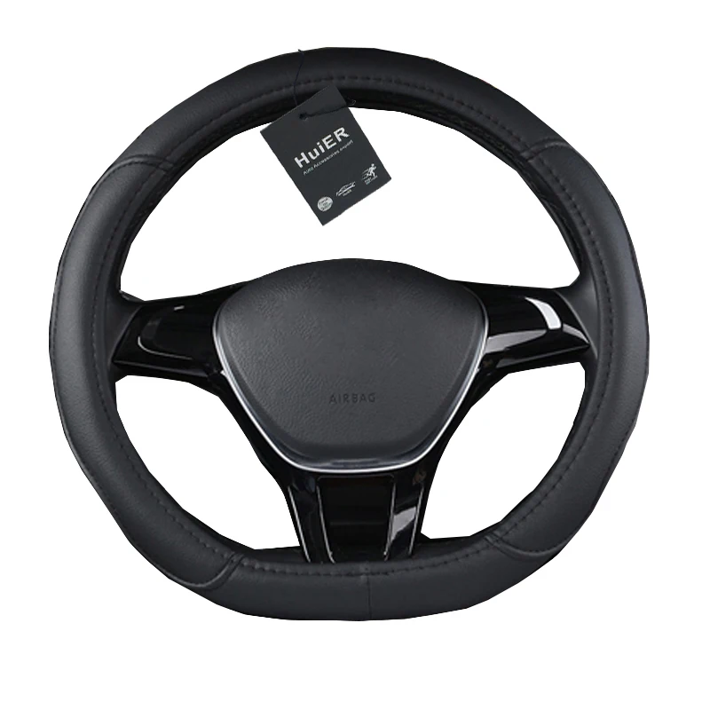 HuiER чехол рулевого колеса автомобиля D Тип для Citroen C3-XR C4 sega C4L Elysee DS3 DS4 DS5 DS3 Audi TT RS7 RS5 S3 S5 SQ5(ТТС) R8
