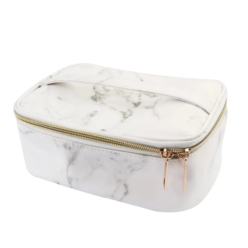 2019 новый стиль Модный мраморный многофункциональный косметичка туалетный пенал