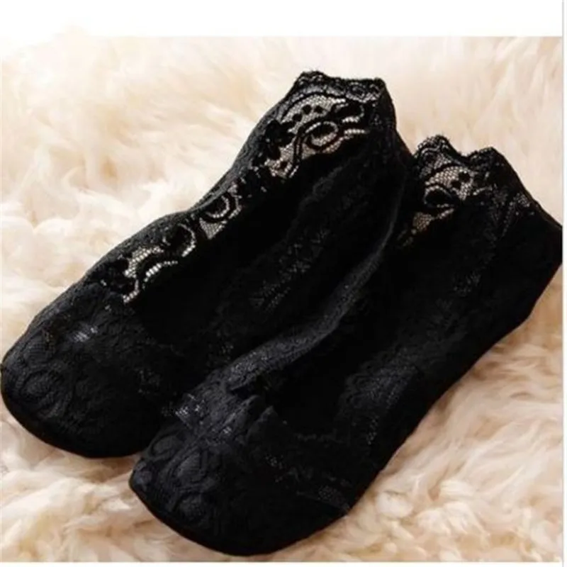 Низкая цена женская мода хлопковые кружевные короткие носки до щиколотки