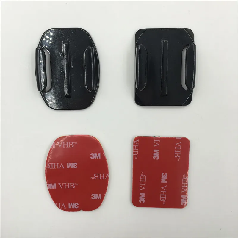 3 M 4 pcs set 360 градусов Поворотный рюкзак шляпа зажим Крепление для Gopro Hero 5 3 4 Session SJCAM SJ4000 для Xiaomi Yi 4K Go Pro аксессуар - Цвет: 3 M 4 pcs set