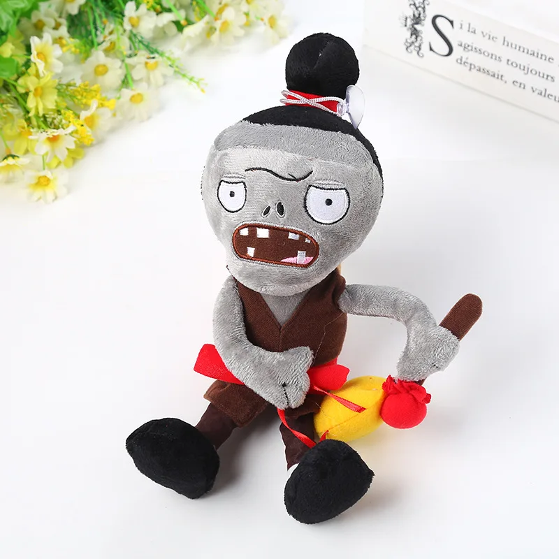 16 1pcs22 стили Растения против Зомби Плюшевые игрушки Растения PVZ Gargantuar шапки пират утка плюшевый Зомби детские игрушки для детей Подарки вечерние игрушки - Цвет: 16