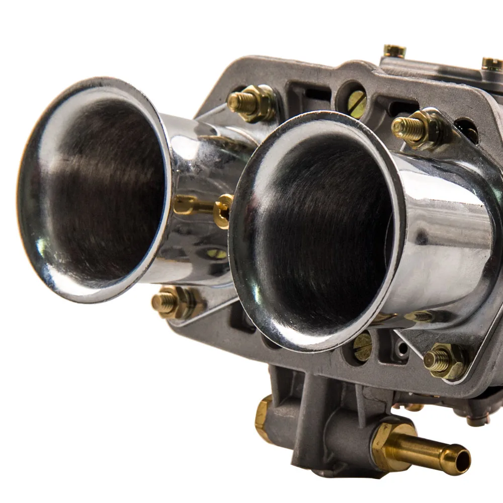 Карбюратор CARBY TYPE FIT WEBER 48IDF 48 IDF с хромированными воздушными рогами для VW/Volkswagen/жук