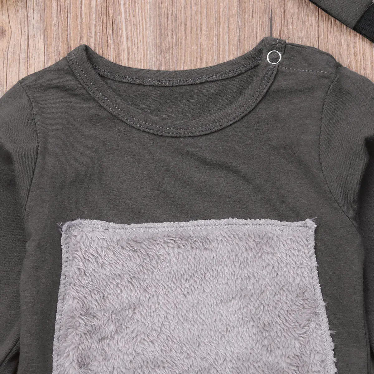 

Baby Adorable Cotton Bodysuit Clothes Toddler Baby Girls Warm Wool Bodysuits+Cute Kitty Ears Headband Outfits 0-24M