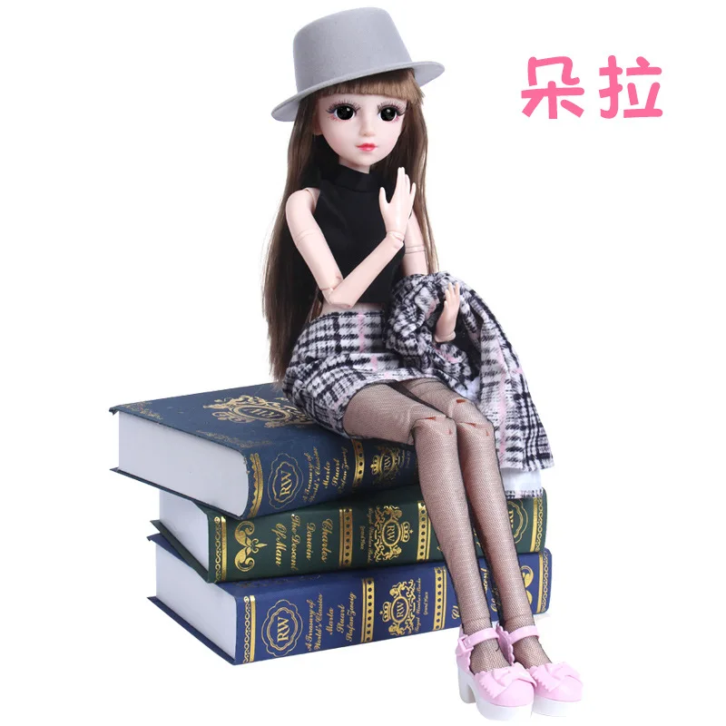 Набор аксессуаров для кукол комплект одежды 1/3 BJD модный стиль шляпа + 3 шт. сумка 60