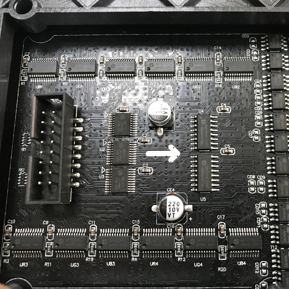 Полноцветный светодиодный модуль P3, светодиодный модуль для помещений, SMD2121 RGB, 1/16 сканирование 192*96 мм, 64*32 точка