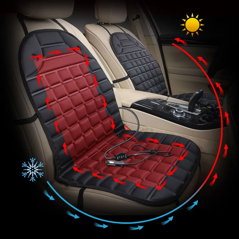 12V Singel/Pair Electric Heated Car Seat Cushion Cover Heater Warm Winter Household Driver | Автомобили и мотоциклы