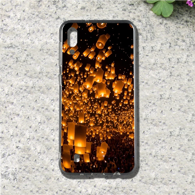 Бумажный фонарик Мягкие TPU мобильного чехол для телефона samsung Galaxy S3 S4 S5 S6 S7 S8 S9 S10