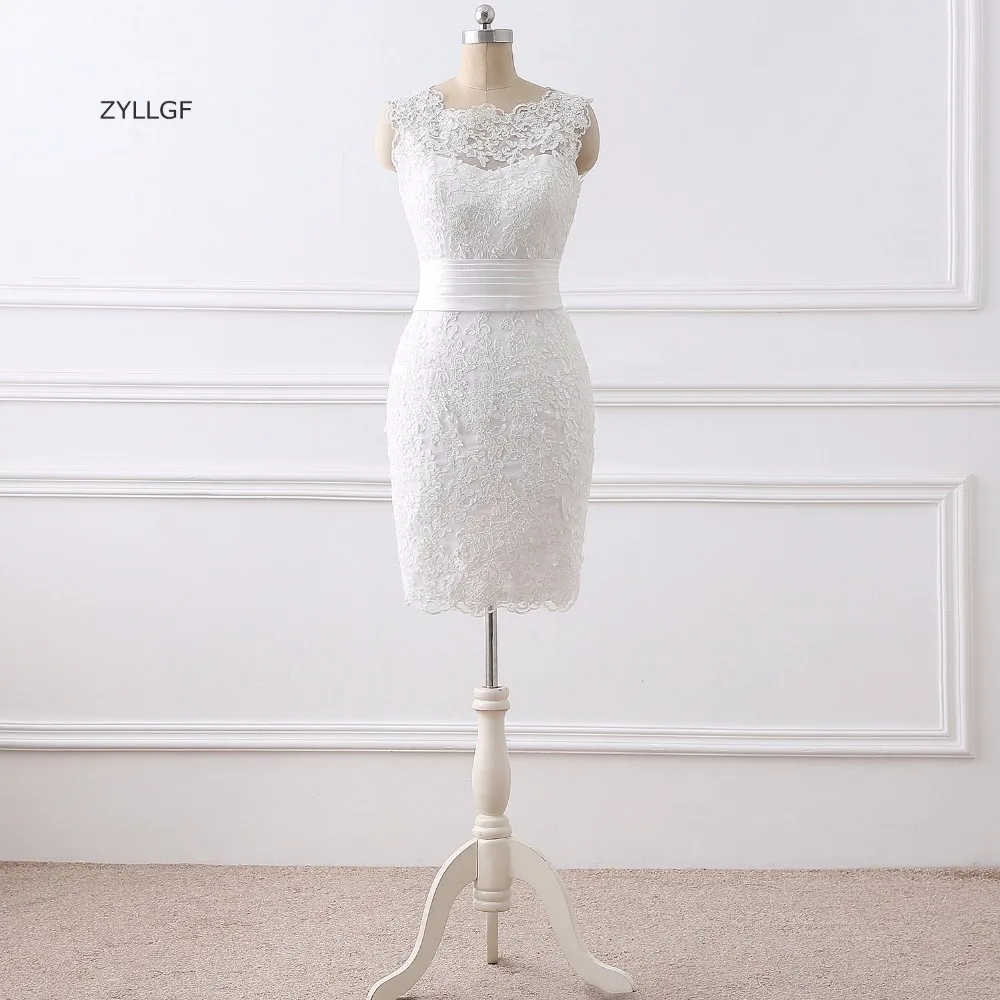 ZYLLGF Vestido De Noiva 2 Em 1 летние свадебные платья кружевные фатиновые Para Casamento для