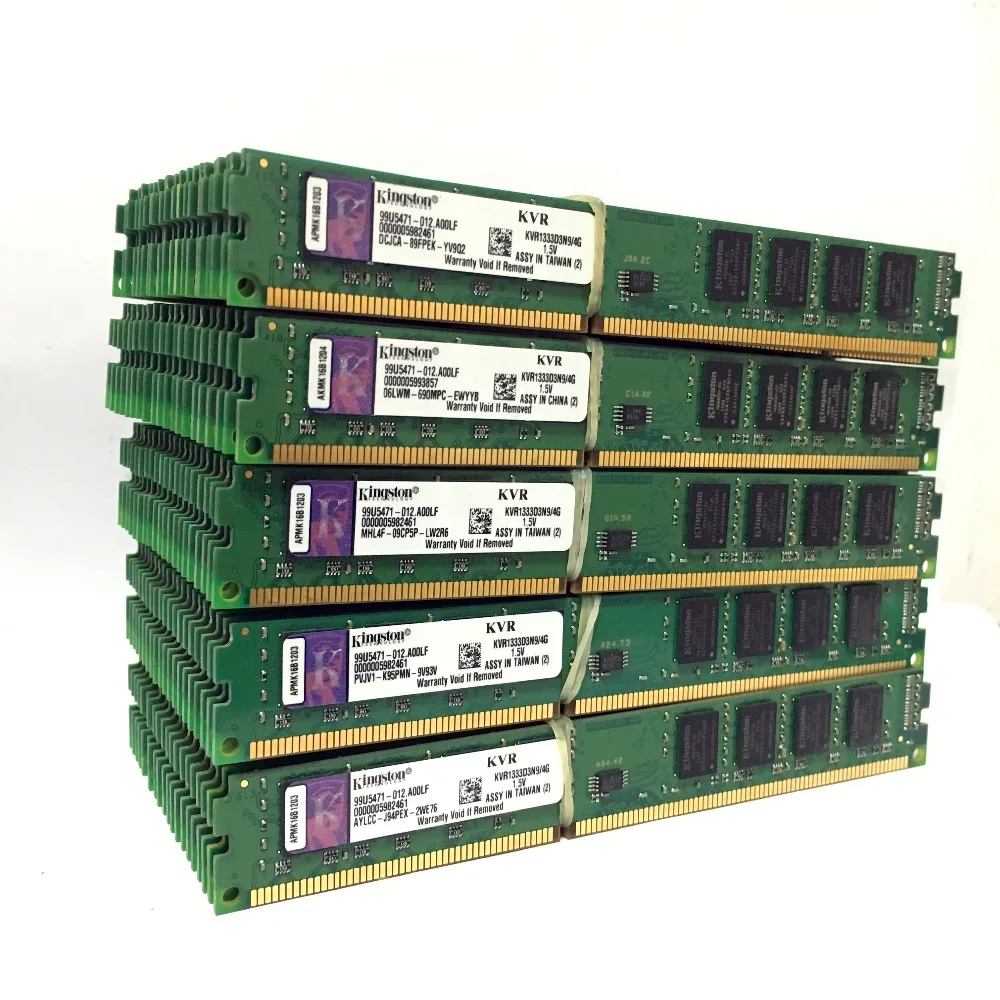 Оперативная память Kingston модуль памяти для настольного ПК DDR2 DDR3 1 Гб 2 4 8 PC2 PC3 667 МГц