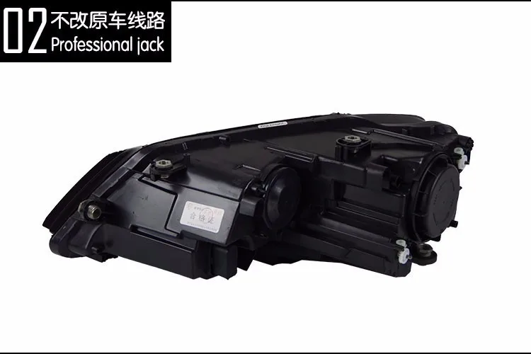 KOWELL автомобильный Стайлинг для VW Jetta фары 2011- Jetta MK6 светодиодный фары DRL Биксеноновые линзы Высокий Низкий луч парковка Туман лам