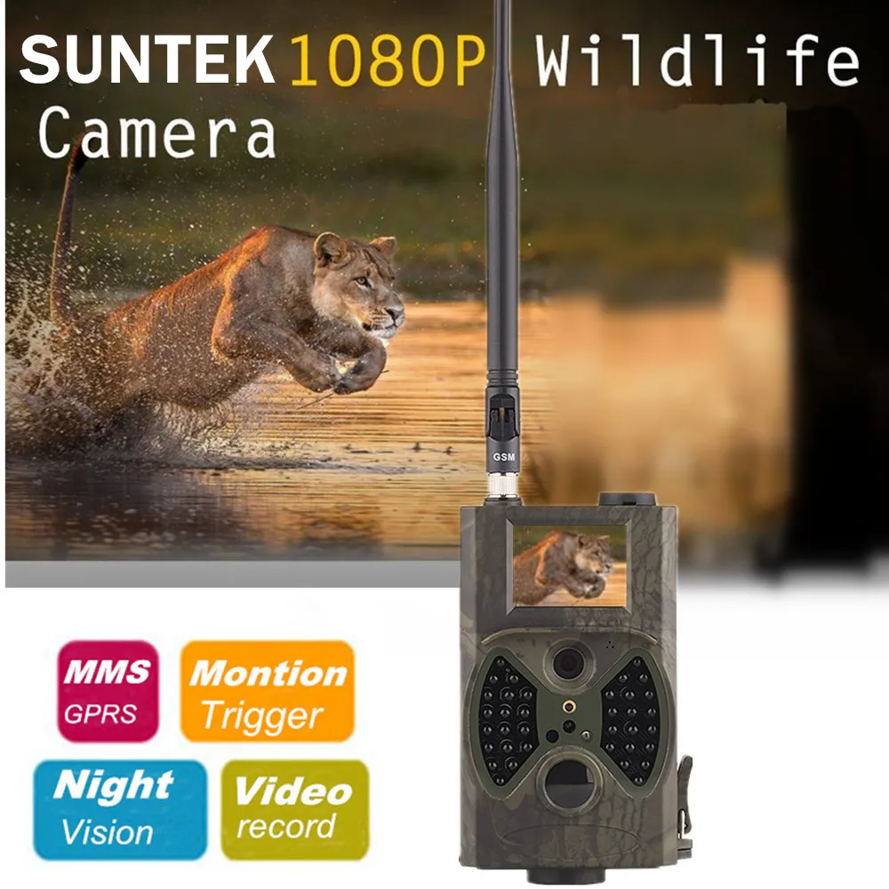 Фото HC 300M 12MP 940nm Trail Камера s MMS GPRS цифровой Скаутинг Охота фото ловушка Ночное видение