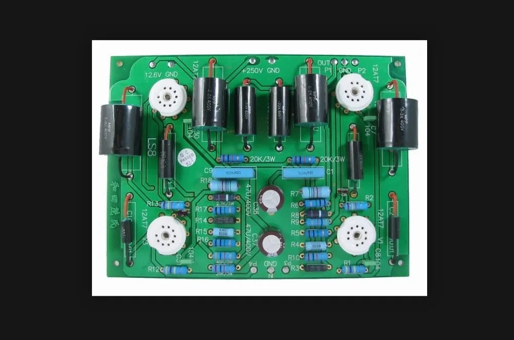 

LITE LS8 Preamp Board Wo Tian Maoshi Preamp Board 12AT7x4