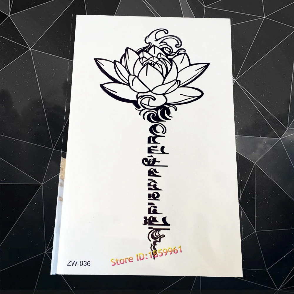 Черный Водонепроницаемый Временные татуировки Олень Рог лося Средства ухода за