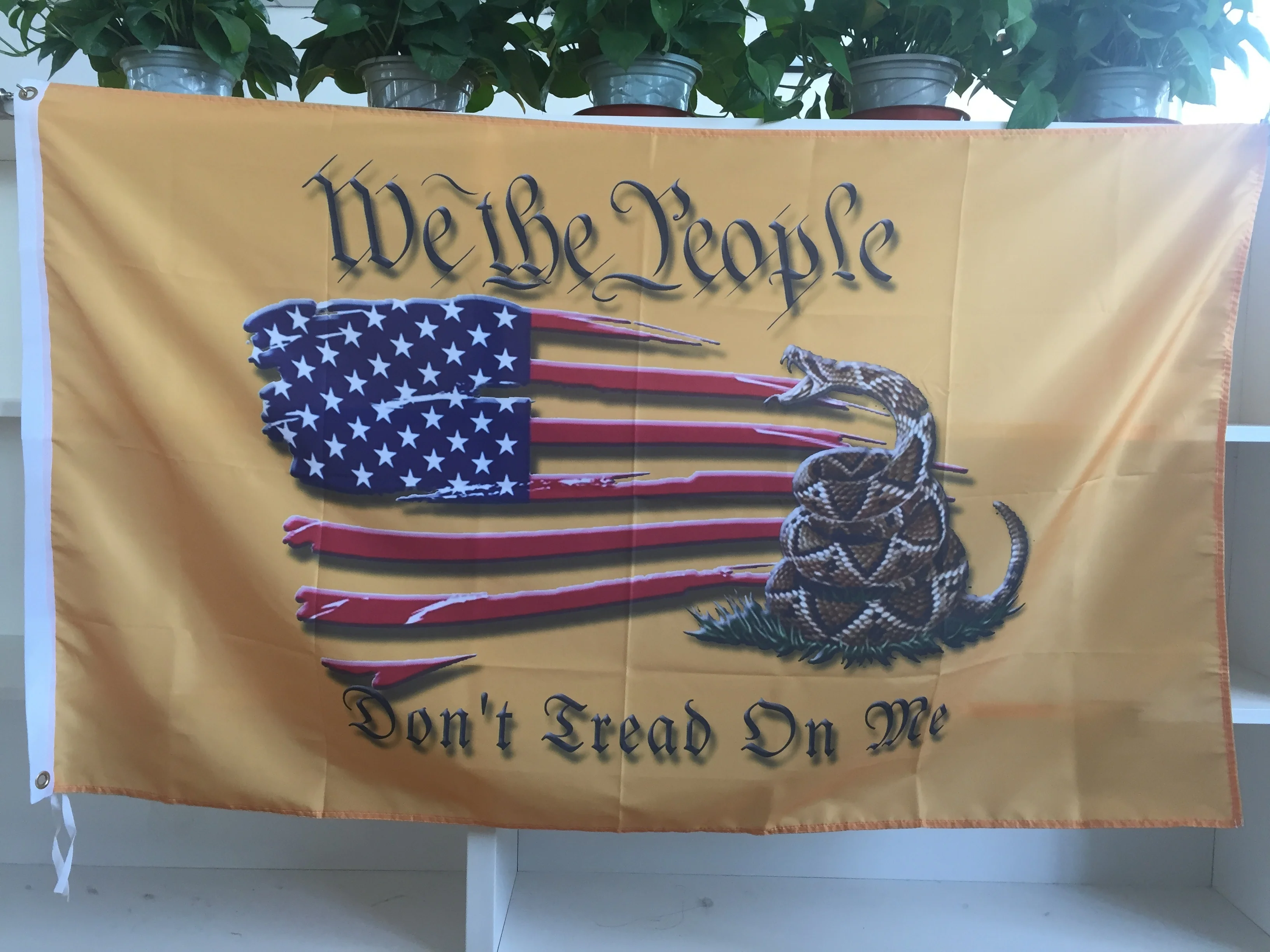 Не наступайте на меня новый дизайн флагов США|Флаги баннеры и аксессуары| |