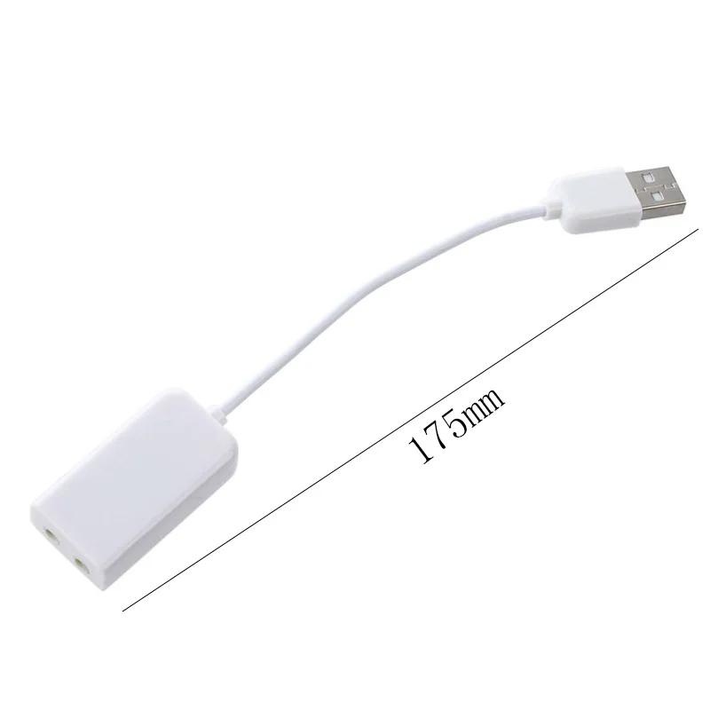 Sienoc USB 2 0 Виртуальная 7 1 канальная Xear 3D Внешняя звуковая карта Звуковой адаптер
