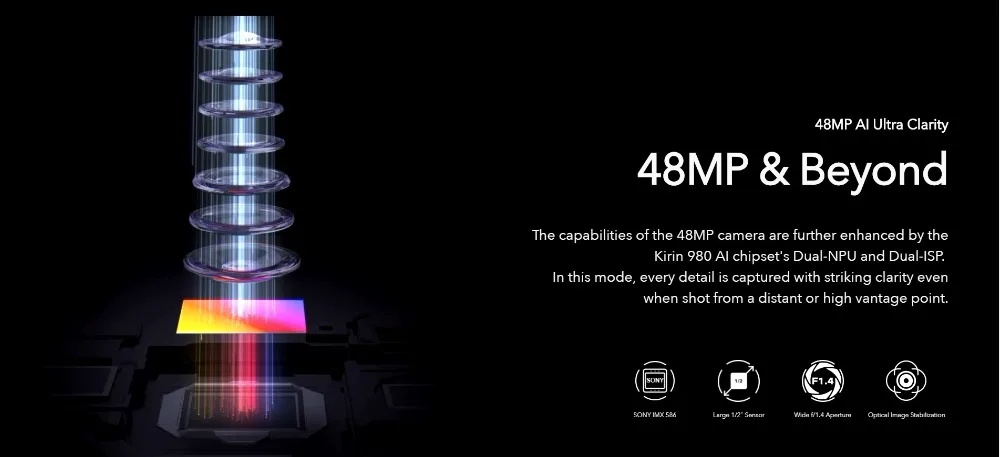 Honor 20 pro мобильный телефон полный экран AI камера Восьмиядерный отпечатков пальцев ID NFC android 9