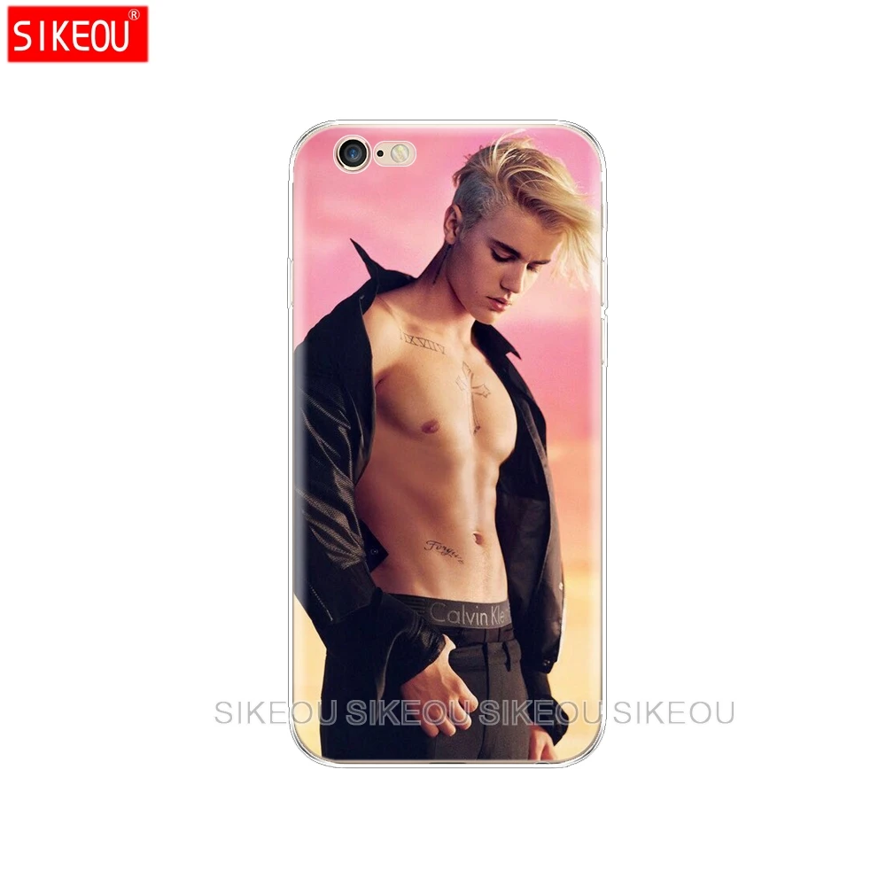Силиконовый чехол для Iphone 6X8 7 6s 5 5S SE Plus 10 XR XS Max Джастин Бибер | Чехлы