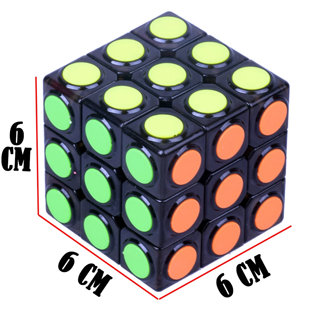 3 слоя Cubo Megico гладкая скорость головоломка волшебный куб 3*3*3 3x3x3 игрушка для детей