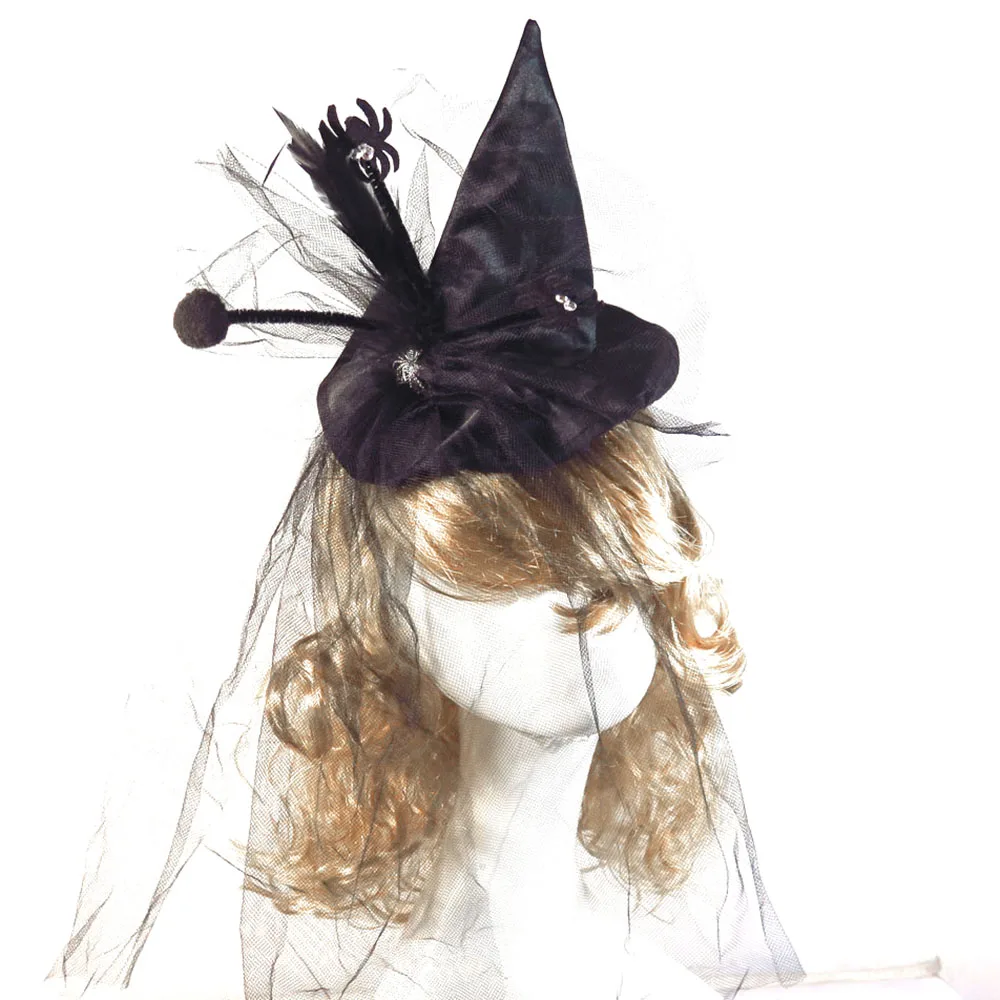 2020 Веселые вечерние шляпки женский маленький топ на день рождения Хэллоуин