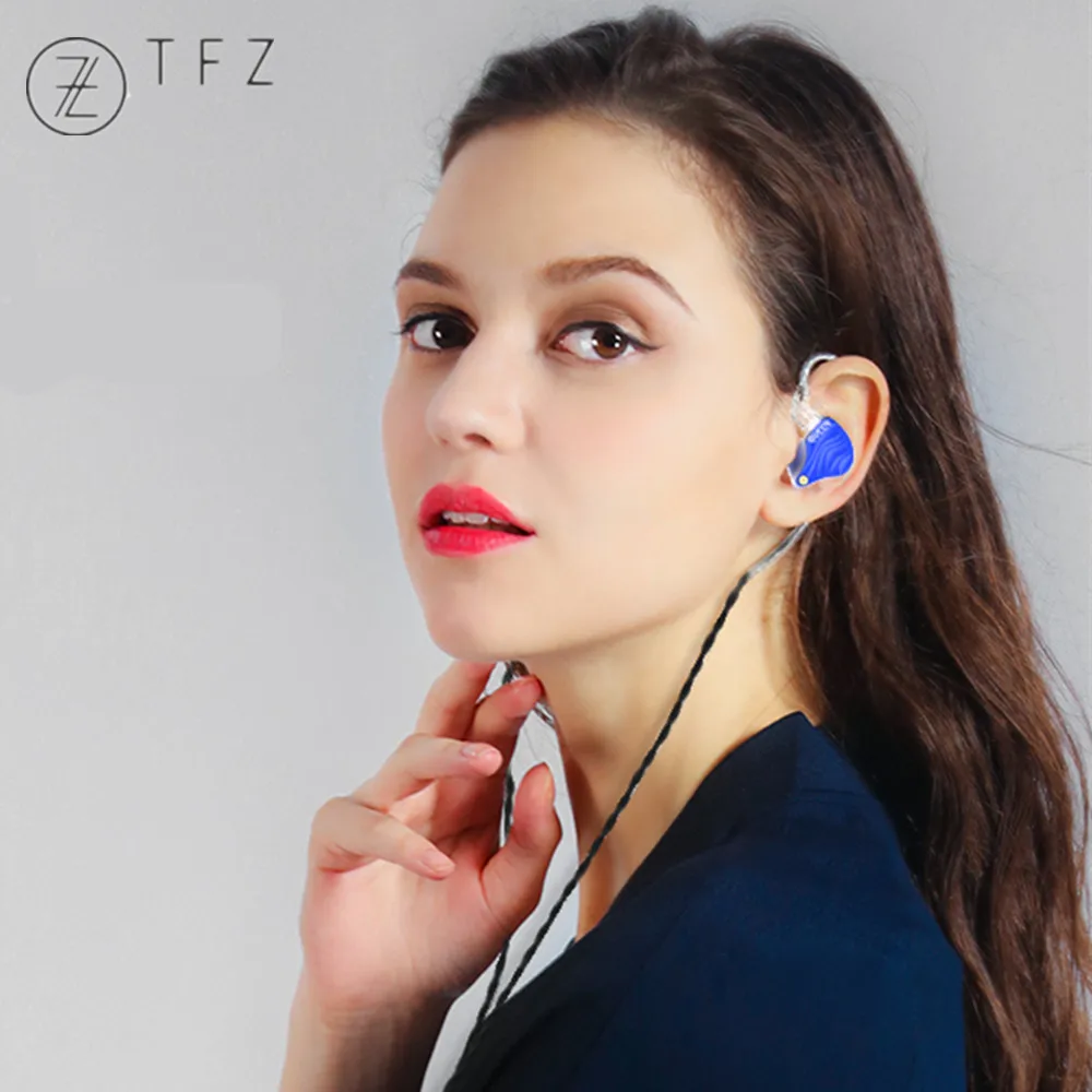Ароматный Zither TFZ QUEEN 2Pin интерфейс металл в ухо монитор HIFI наушники 3,5 мм спортивные музыкальные динамические DJ сценические наушники