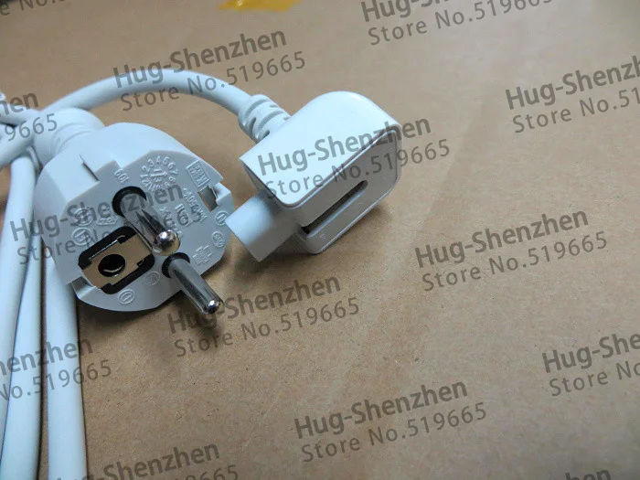 Бесплатная доставка 2 шт./лот евро ЕС вилка 1 8 м AC адаптер питания удлинитель Шнур