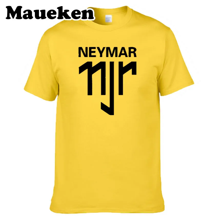 Мужская футболка NEYMAR JR #10 Neymar da Silva Santos Junior мужские футболки с коротким рукавом