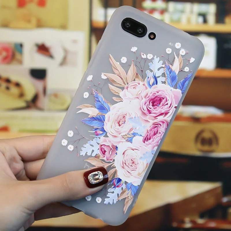 AD 3D рельефный силиконовый чехол для huawei Y6, чехол из ТПУ для huawei Y7 Prime Y6 PRO, задний Чехол-Бампер для huawei Y 6 Y 7 Y5, чехол для телефона - Цвет: AD