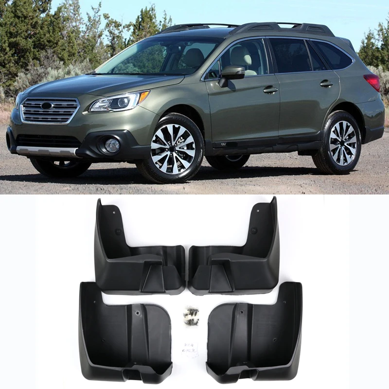 Комплект автомобильных брызговик s для Subaru Outback- брызговики брызговик крыло брызговиков спереди и сзади для укладки волос