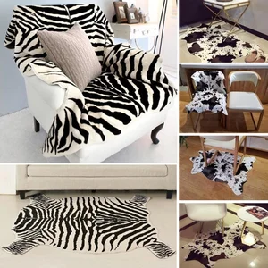 creative zebracow 3d printed carpets for living room anti slip cute animal throw rugs floor mats room doormat area rug free global shipping