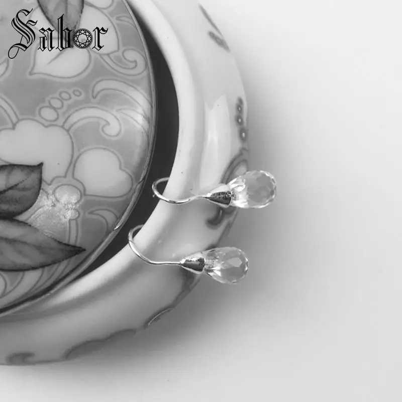 Серьги с каплями воды вечерние подарок для женщин и девочек высокое качество