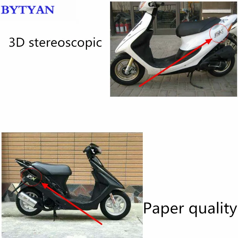 BYTYAN наклейка на мотоцикл Скутер цветной отражающий тела для Honda DIO ZX AF27/AF28 AF34/AF35 3D с