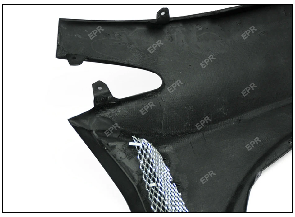 Углеродные крылья для Honda Civic(2006-2011) FN FK FN2 Тип R Mugen стиль углеродное волокно вентилируемый переднее крыло обвес обшивка гоночный