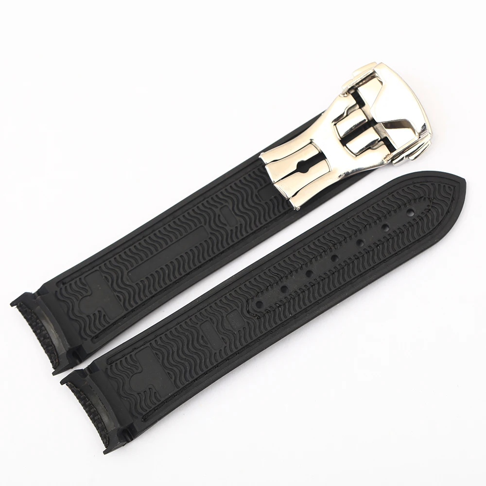 20m 22mm Nylon Rubber Silicone Watch Band for Omega Watch Strap Seamaster Planet Ocean 8900 9900 Orange Black Blue Bracelets