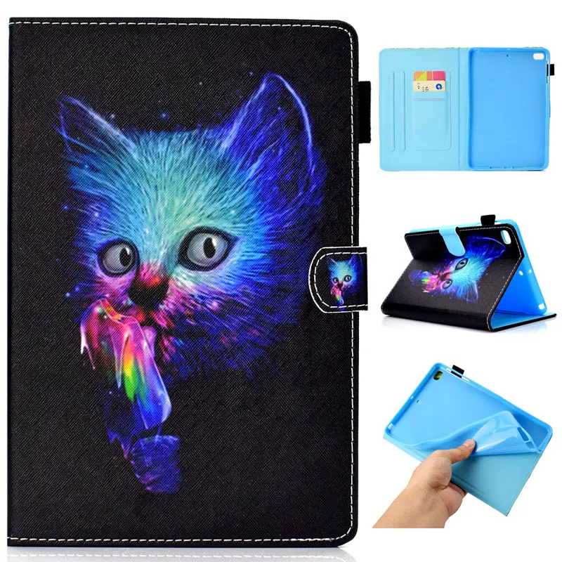 Misolocat Tablet Case for Apple iPad Mini 1 2 3 7.9 inch Flip Cover Stand Funda Protective Capa Shell Cat Panda Auto Sleep | Компьютеры и