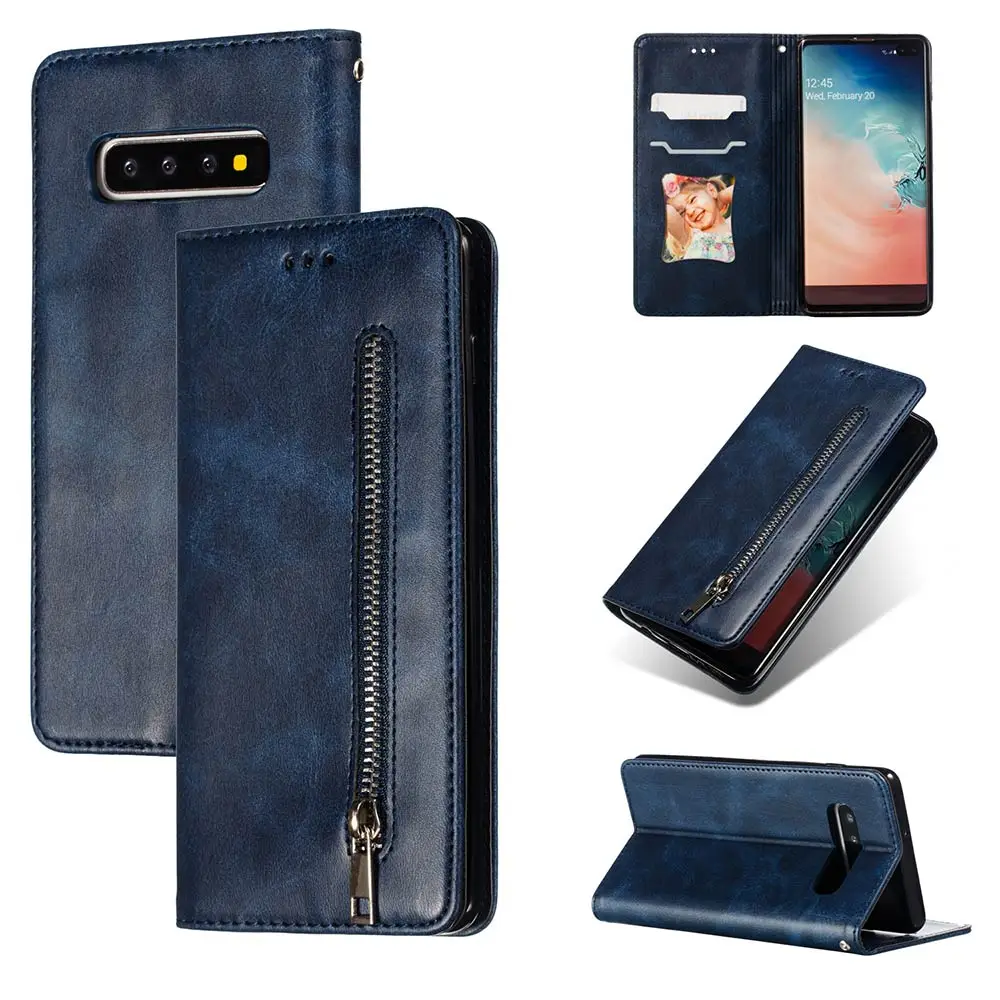 KISSCASE кожаный чехол для телефона Samsung S10E S8 S9 Plus A50 A7 J8 2018 A70 Ретро чехлы бумажники Note 8