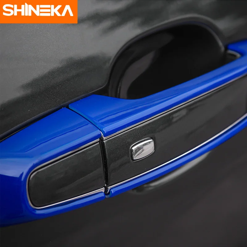 SHINEKA декоративная накладка на внешнюю дверную ручку автомобиля для Chevrolet Equinox