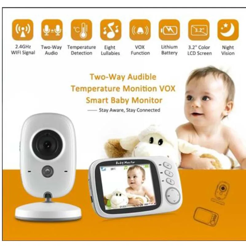 Видеоняня VB603 с ЖК дисплеем и функцией ночной съемки|Радионяни| |