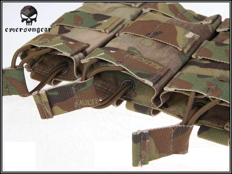 EmersonGear модульная Тройная открытая верхняя сумка для журналов боевой Молл